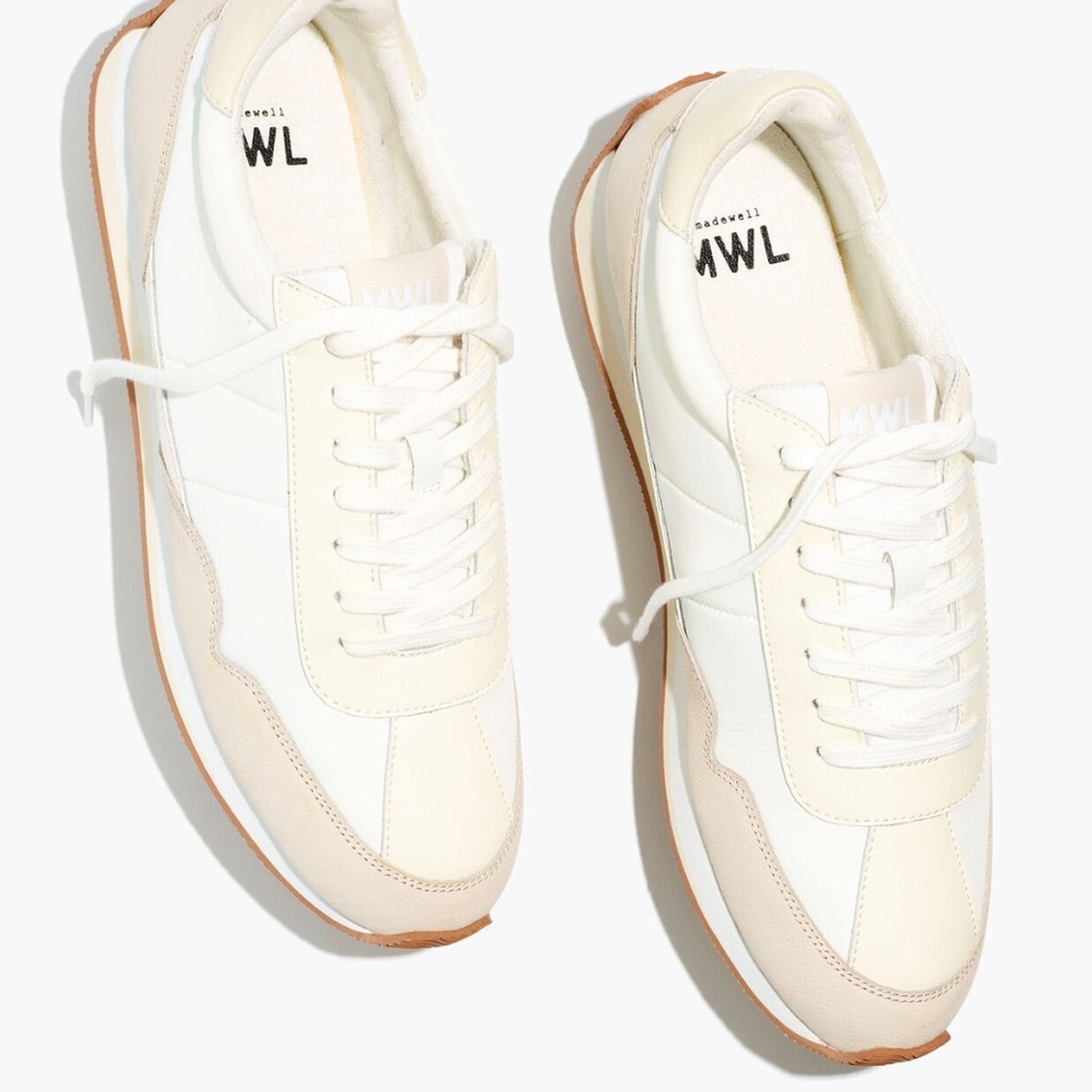 Madewell League Leather Sneakers NIB W7